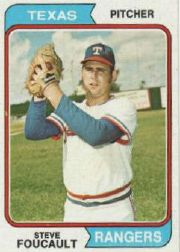 1974 Topps Baseball Cards      294     Steve Foucault RC